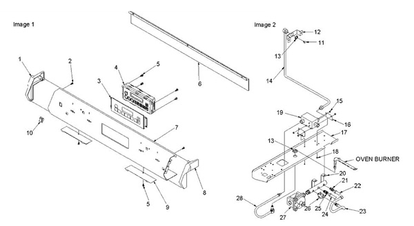 Amana ACS3350AS Range Schematic Diagram